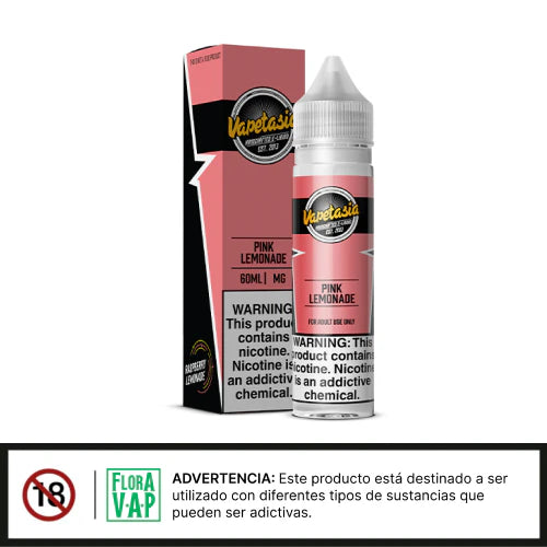 Base Libre Vapetasia 6MG / 60ML Limonada rosa