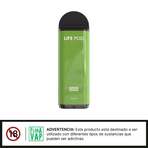Cartucho LifePod 8000 puffs